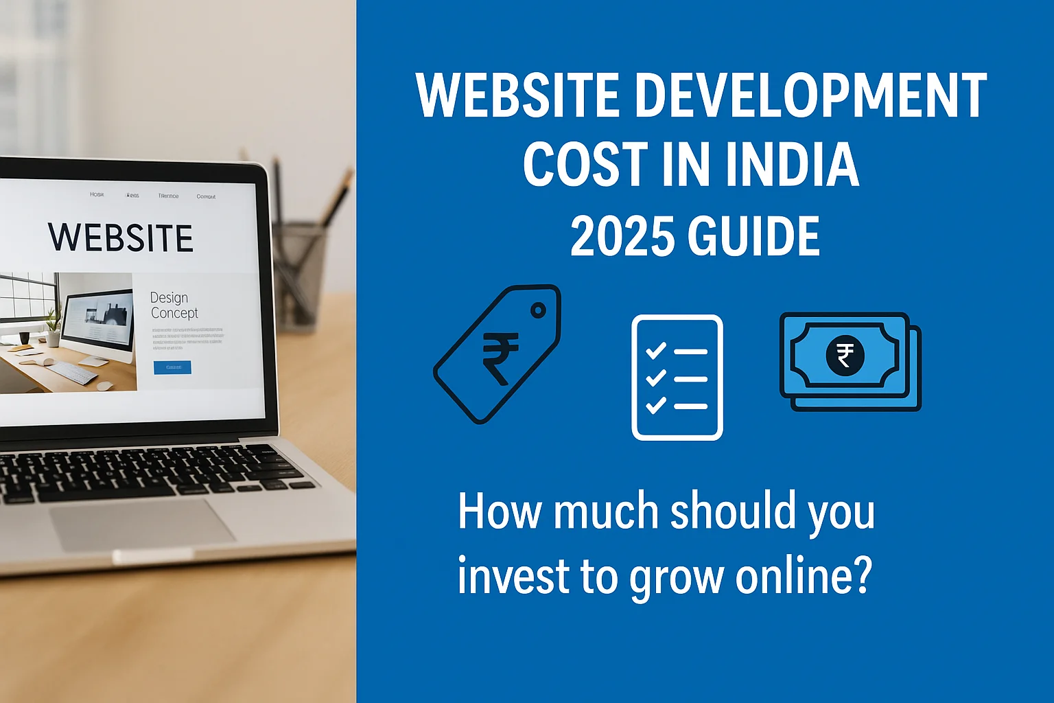 How Much Does a Professional Website Development Service Typically Cost in India