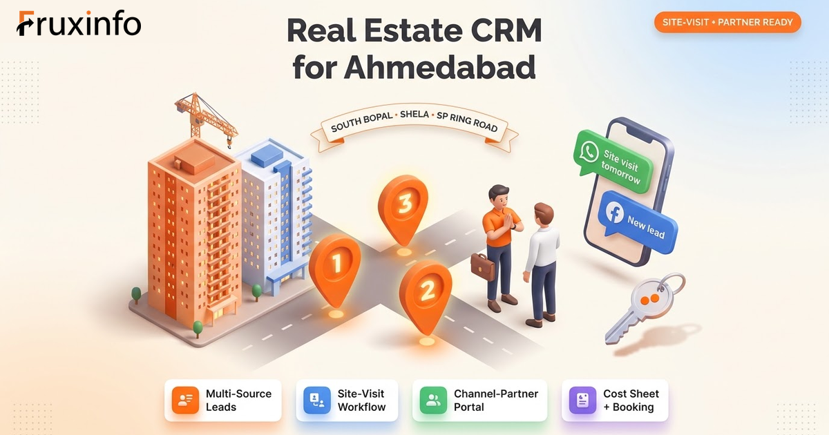 Real Estate CRM Development in Ahmedabad: Features, Cost, and What Actually Matters